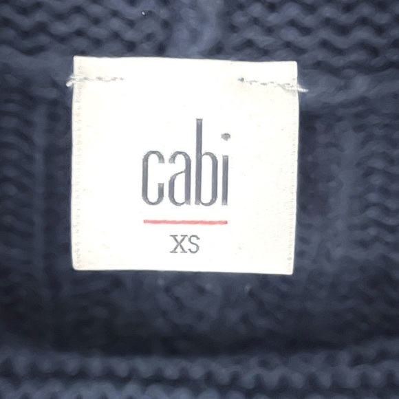 CAbi | Sweaters | Cabi Chunky Navy Cable Knit Sweater 368 | Poshmark